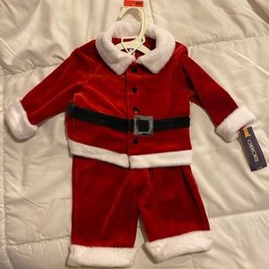 Christmas Baby Santa Claus Outfit SZ 6mo